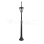 Luz para jardin 2xE27 1410mm IP44 Negro - 2