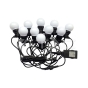 Cadena de luces LED 5m. 10 bombillas x 0.5W 6000K - 1