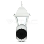 Luz para jardin de paRojo E27 Blanco mate Grande boca arriba - 5