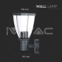 Wall Lamp Matt Black Up - 9