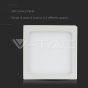 12W LED Panel Surface Premium Square Natural White - 7