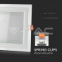18W LED Panel Glass Square Natural White - 8