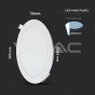 Downlight Panel Premium LED 24W Redondo 4000K - 4