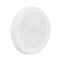 6W LED Mini Panel SAMSUNG Chip Backlit Surface Mounted Round 4000K - 3
