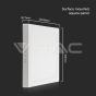 6W LED Mini Panel SAMSUNG Chip Backlit Surface Mounted Square 3000K - 8