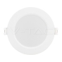 6W LED SAMSUNG Chip Backlit Panel Recessed Round 4000K - 4