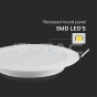 6W LED SAMSUNG Chip Backlit Panel Recessed Round 4000K - 6