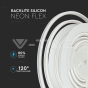 Neon Strip Light Silicon 24V 4000K - 6