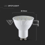 LED Spotlight SAMSUNG Chip GU10 5W Transparent 6400K 110° 160lm/W - 5