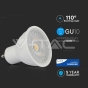 LED Spotlight SAMSUNG Chip GU10 6.5W Ripple Plastic 110° 3000K - 5