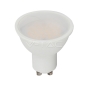 LED Spotlight SAMSUNG Chip GU10 5W Smooth Plastic 110° 3000K - 1