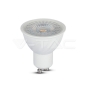 LED Spotlight SAMSUNG Chip GU10 6.5W Ripple Plastic 110° 6400K - 1