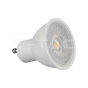 LED Spotlight SAMSUNG CHIP GU10 6W Ripple Plastic 38°D 6500K - 3