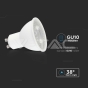 Bombilla LED GU10 7.5W SAMSUNG Chip 38º con lentes 6400K - 4