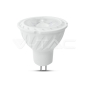 LED Spotlight SAMSUNG Chip GU5.3 6.5W MR16 Ripple Plastic 38° 6400K - 1