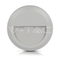 2W LED Steplight Grey Body Round Natural White - 1