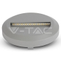 2W LED Steplight Grey Body Round Natural White - 5