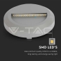 2W LED Step Light Grey Body Round 3000K - 7