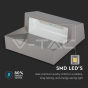 Luz LED para peldaño 3W cuerpo gris cuadrado blanco néutro - 6