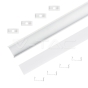 Kit de montaje para tiras de LED de aluminio con difusor blanco 2000 x 23.5 x 10mm - 2