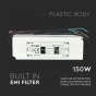 LED Plastic Slim Power Supply 150W 12V IP67 - 4