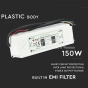 LED Plastic Slim Power Supply 150W IP67 12V - 5