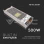 LED Power Supply 500W 24V 21A IP20 - 3
