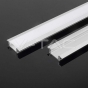 LED Strip Mounting Kit With Diffuser Aluminum 2000* 24.7*7mm Milky - 1