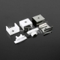 LED Strip Mounting Kit With Diffuser Aluminum 2000* 24.7*7mm Milky - 2