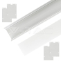 Kit de montaje para tiras de LED de aluminio con difusor Blanco 2000x50x75mm - 3