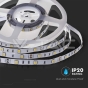 Tira LED SMD5050 30 LEDs 3000K IP20 6W/M - 5