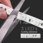 Tira LED SMD5050 60 LEDs 24V 3000K IP20 - 7