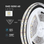 Tira LED SMD5050 60 LEDs 3000K IP65 - 5