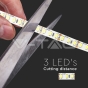 LED Strip SMD5730 120 LEDs High Lumen 3000K IP20 20W/M - 4