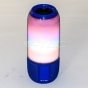 2*3W LED Table Lamp Speaker USB & TF Card Slot Blue - 2