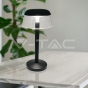 Lámpara de mesa LED de 2 W (130 x 285), 3 en 1, regulable, cuerpo negro - 8