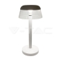 2W LED Table Lamp (130x285) 3in1 Dimmable White Body - 1