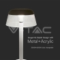 2W LED Table Lamp (130x285) 3in1 Dimmable White Body - 2