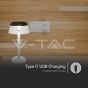 2W LED Table Lamp (130x285) 3in1 Dimmable White Body - 4