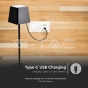 2W Table Lamp Black Body IP54 3000K - 5
