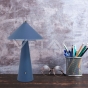 Lámpara de Mesa LED 3W con Batería 4000mAh CCT: 3in1 Cuerpo Azul Regulable - 6