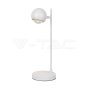 Lámpara de Mesa LED 6W Cuerpo Blanco 3000K - 1