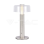LED Table Lamp 1800mAh Battery 150 x 300 3 in 1 Champagne Body - 1