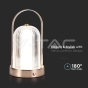 LED Table Lamp 1800mAH Battery D:120*190 Antique Bronze Plating Body 3IN1 - 2