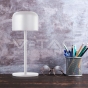 LED Table Lamp 2200mAH Battery D86*H210mm White Body IP54 - 7