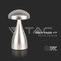 LED Table Lamp 800mAh Battery 120x220 3in1 Champagne Gold Body - 2