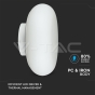 25W LED Designer Wall Light Triac Dimmable White 3000K - 4