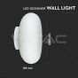 25W LED Designer Wall Light Triac Dimmable White 3000K - 7