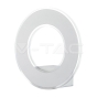 9W LED Wall Light White Body Natural White - 1