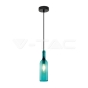 Bottle Pendant Light Blue - 2